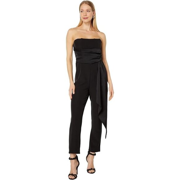 Steve Madden Harlen Jumpsuit in Black Small Womens Dressy Cocktail outfit - Picture 16 of 16